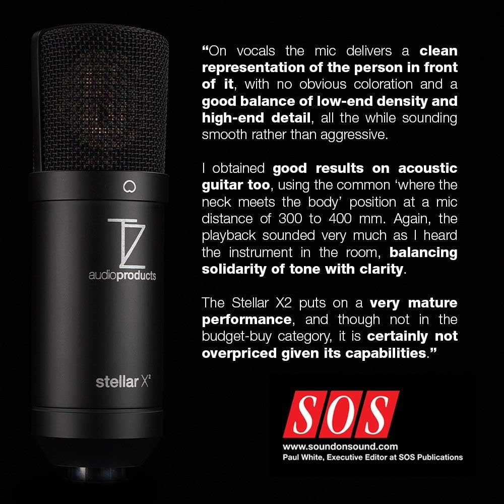 Large Diaphragm Cardioid Condenser XLR Microphone K6289