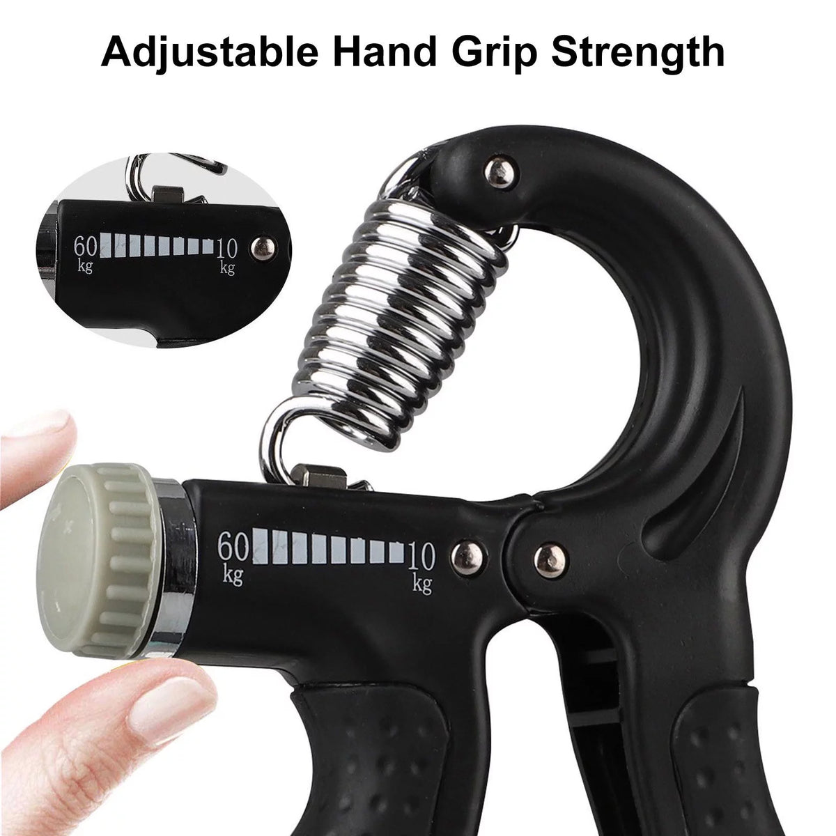 Adjustable Resistance Hand Grip Strengthener B4188