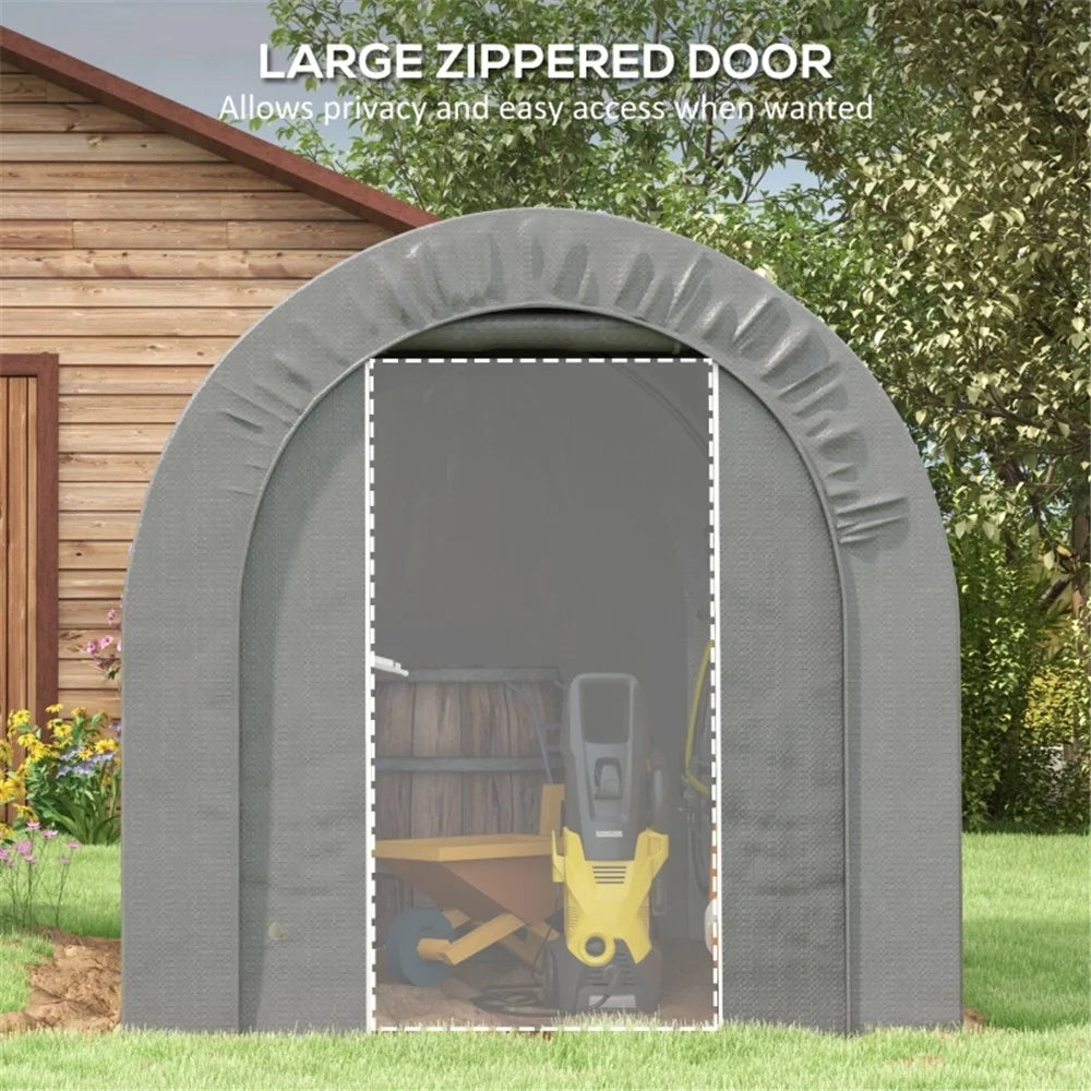 Dark Gray Outdoor Storage Tent Q439