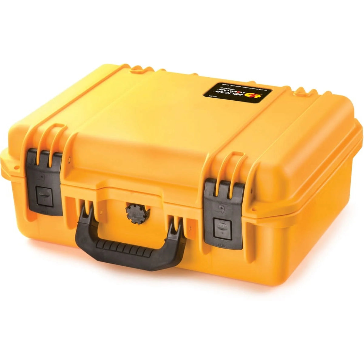 Yellow Watertight Padlockable Case B517