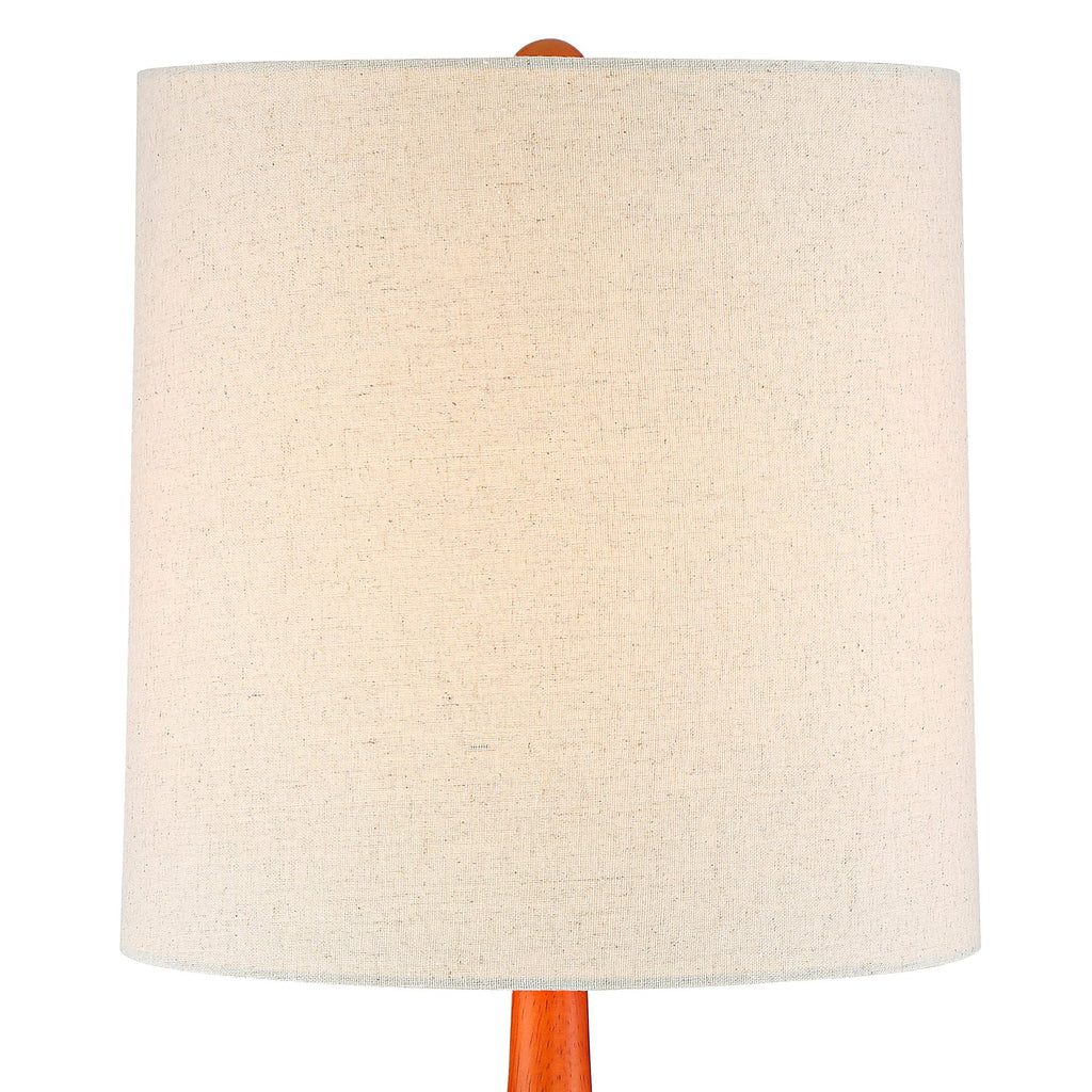 Set of 2 Brown Ceramic Table Lamps J3733