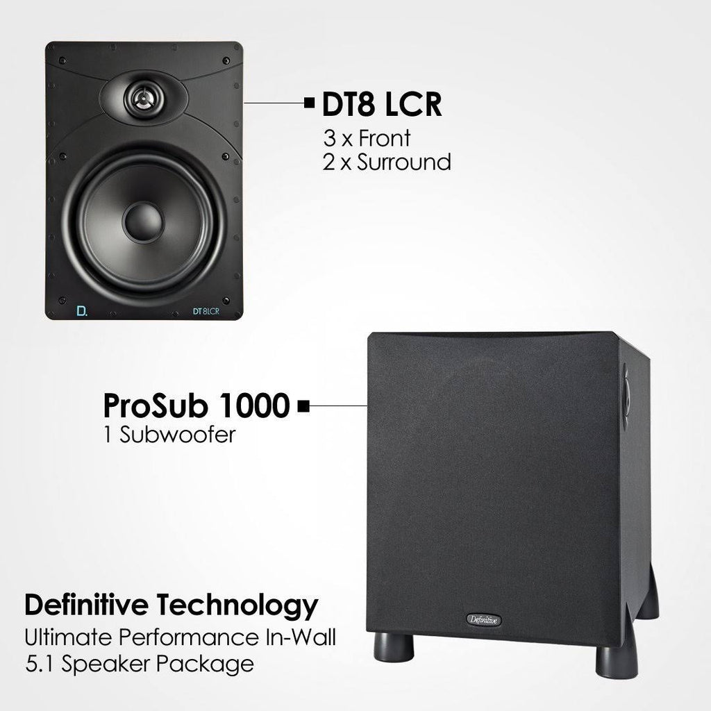 White 2-way In-Wall Speaker H120591