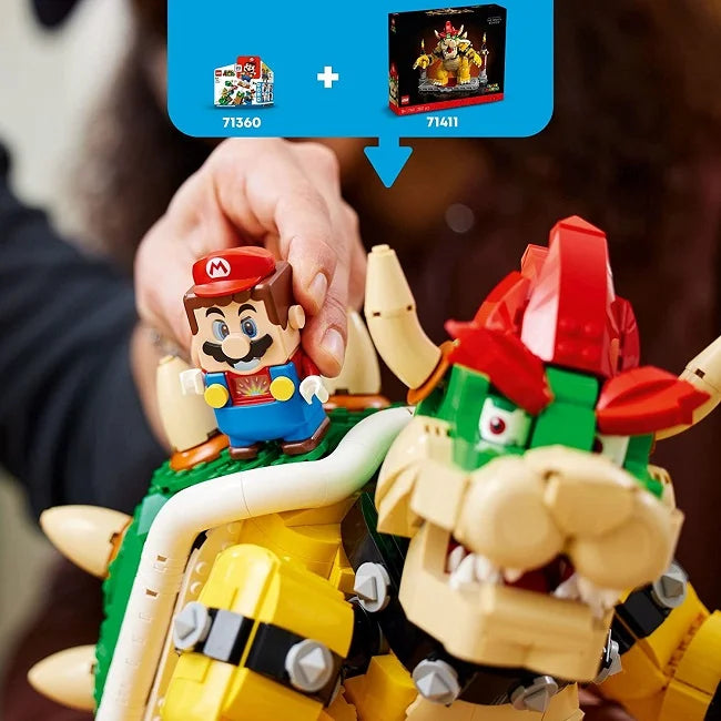 Super Mario The Mighty Bowser Building Toy Set O8771