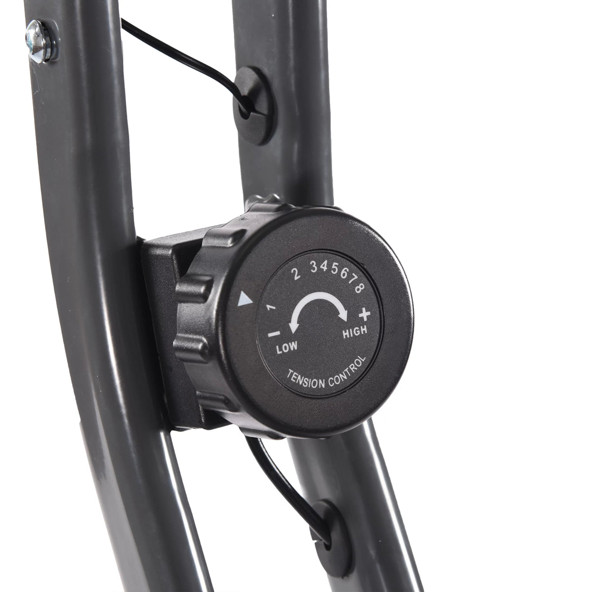 Folding Upright Exercise Bike with Padded Seat R419480