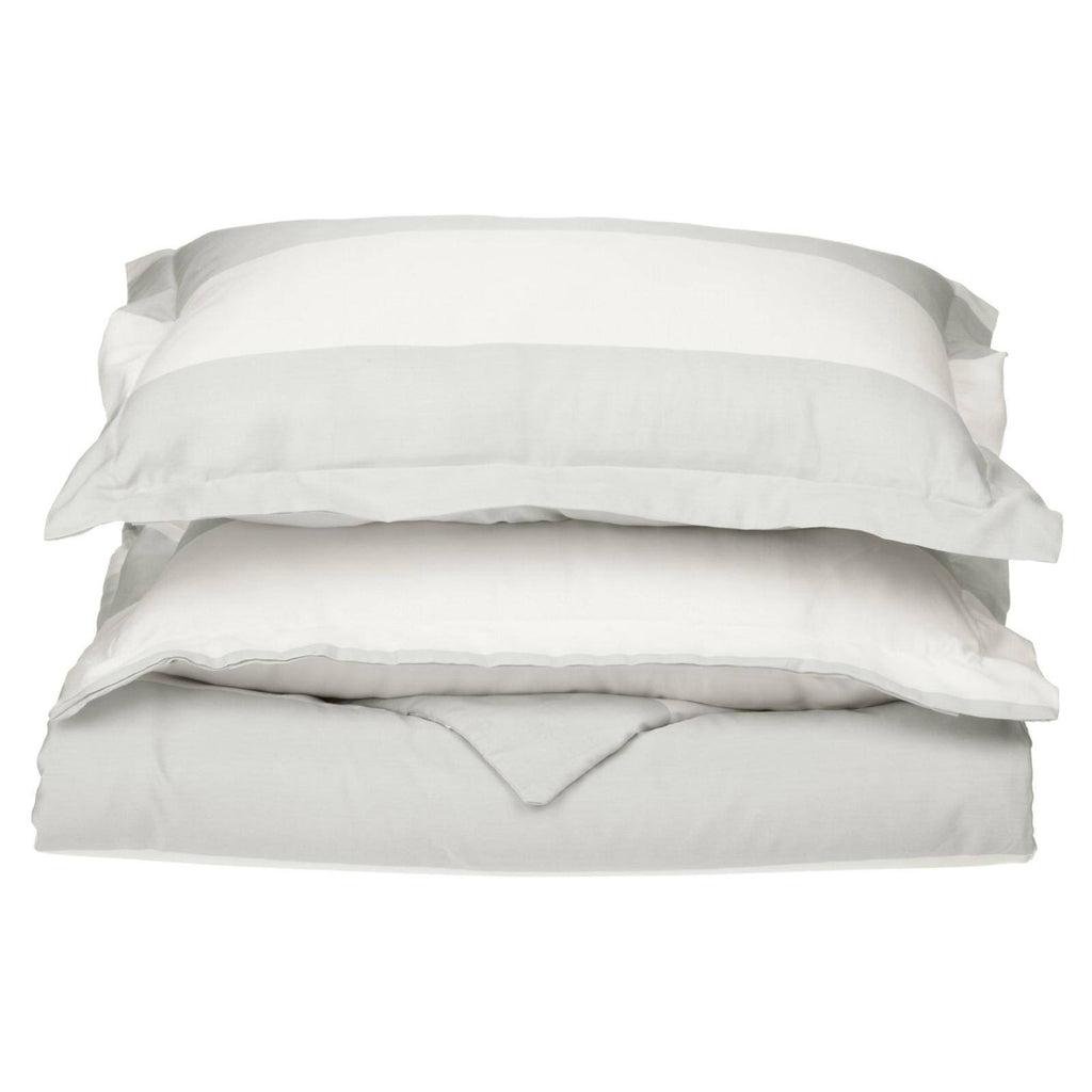Cotton Rich Duvet Cover Set, Full/Queen D28339