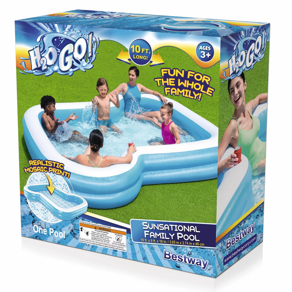 10' x 9' x 18 Inflatable Kiddie and Family Pool B8336