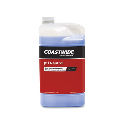 pH Neutral Daily Floor Cleaner Concentrate, Strawberry Scent, 110 oz Bottle, 2/Carton B391