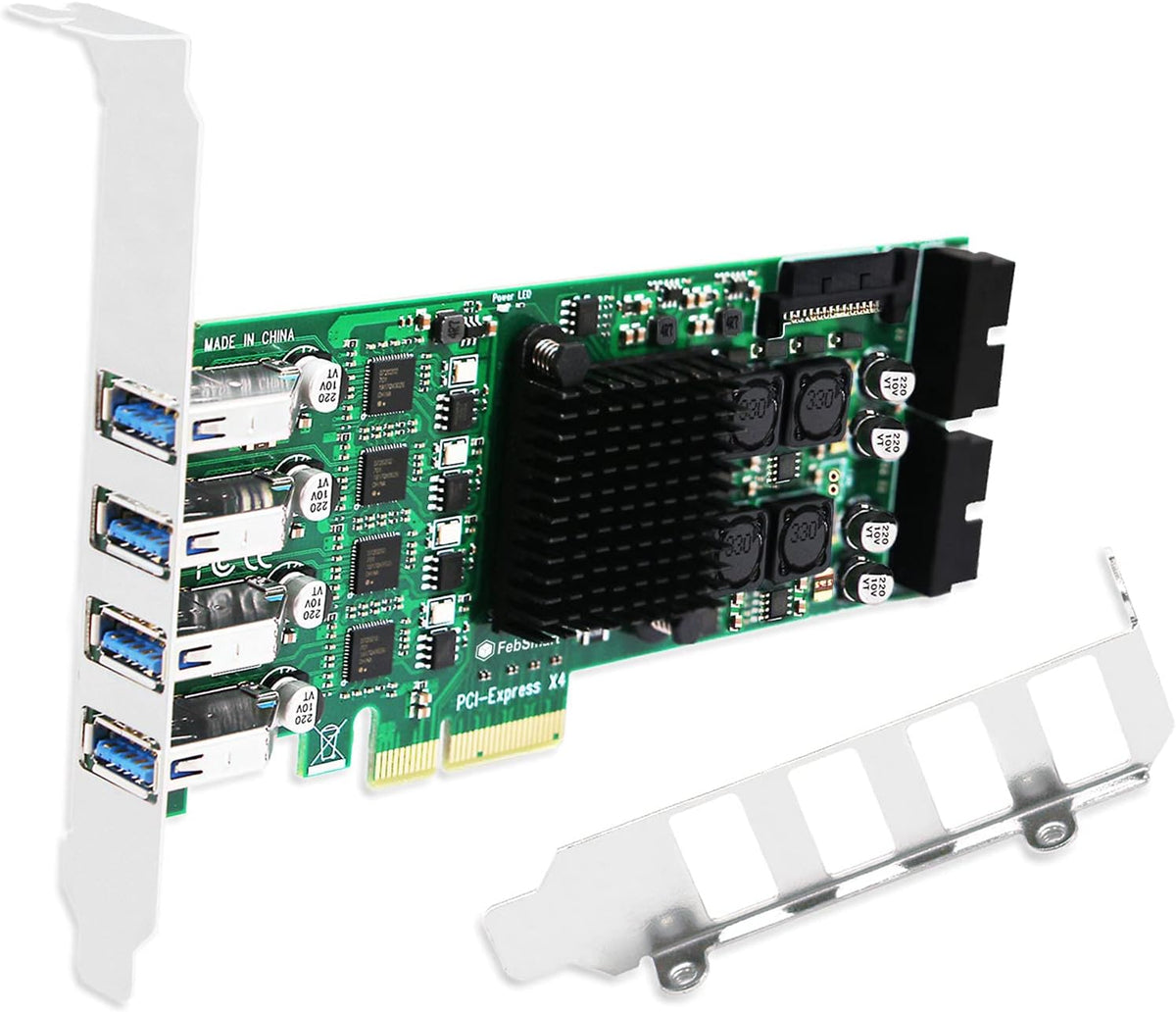 4 Channel 8 Ports PCI Express USB 3.0 Card A790499