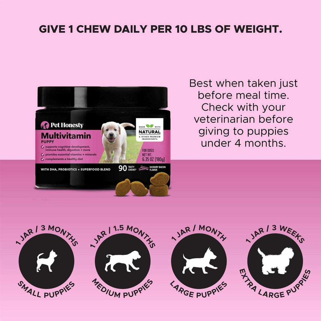 Puppy Multivitamin Glucosamine Soft Chews X436