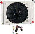 3 Row All Aluminum Radiator with Fan and Shroud V118085