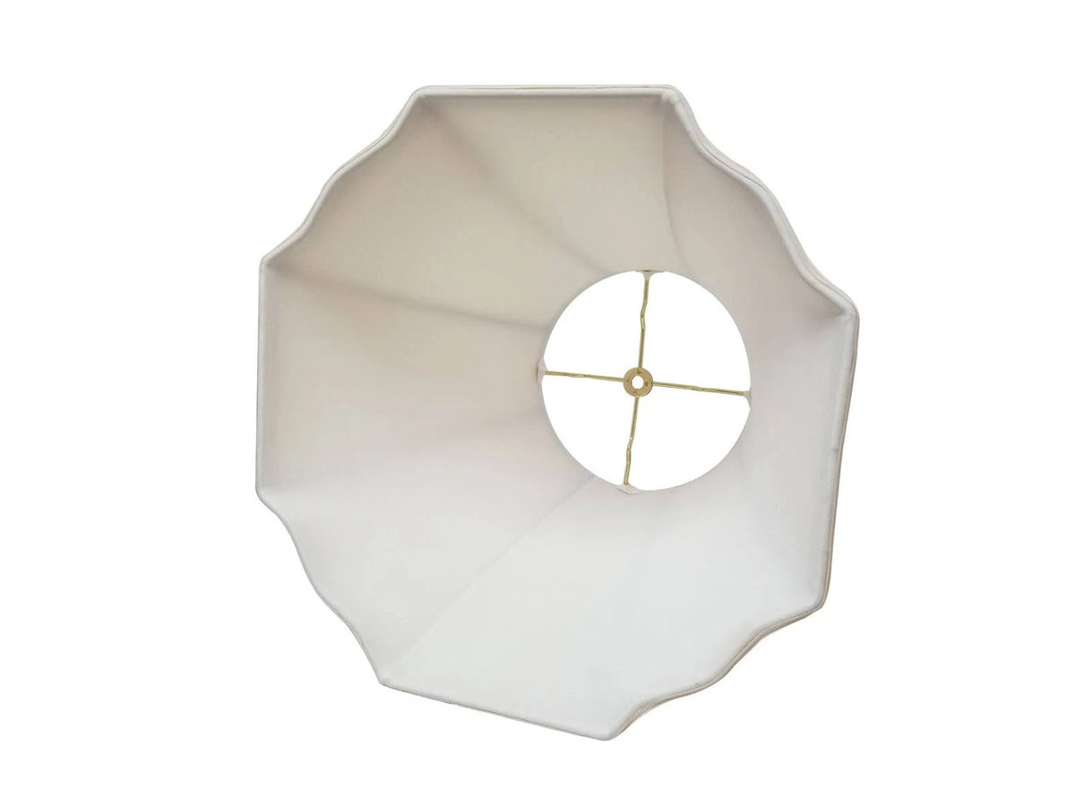 Eggshell Scallop Lamp Shade, 10 x 18 x 13 R757185