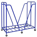 Blue Mobile Rest Mat Storage Trolley with Casters D233102