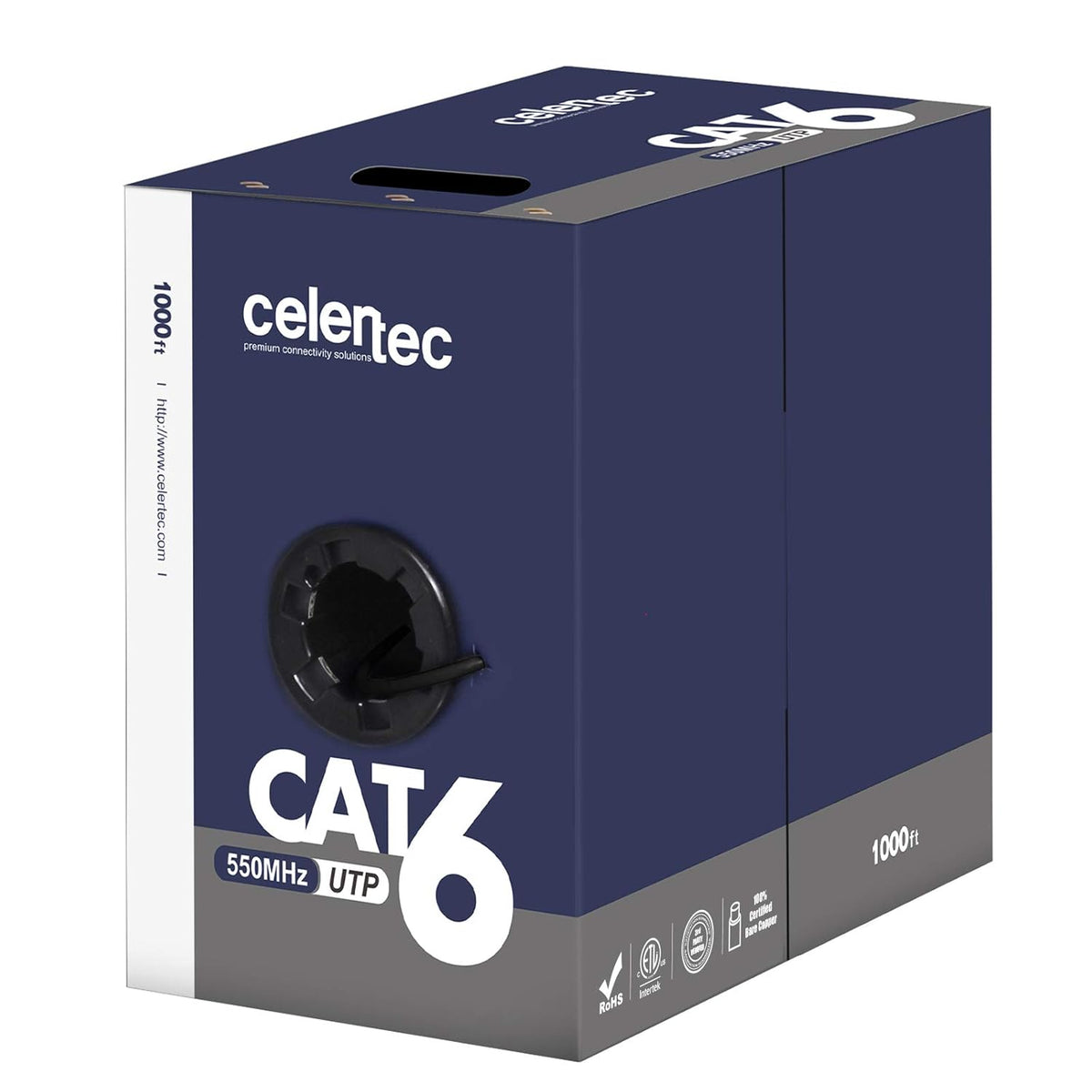White 1000ft CAT6 Ethernet Cable A692828