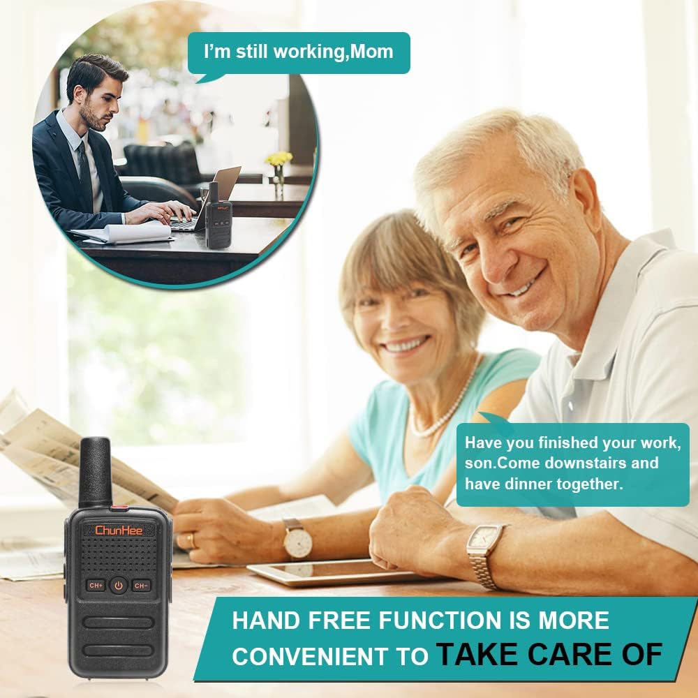 4 Pack Wireless Intercom System P3406