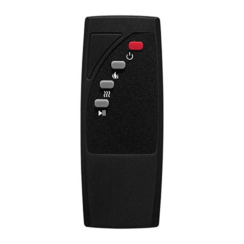 Black 3D Infrared Electric Fireplace Stove with Remote Control A731120
