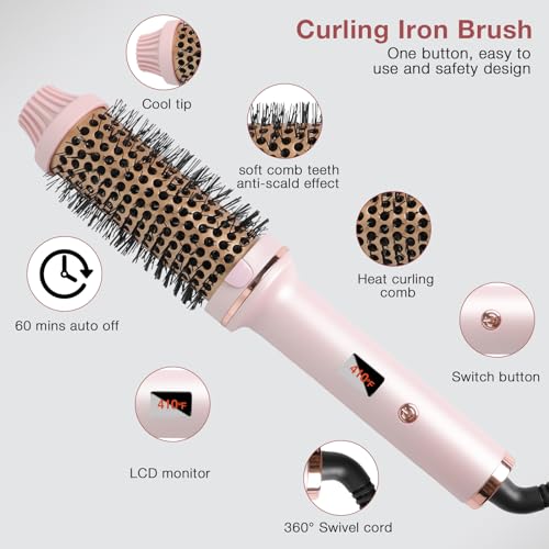 1.5 inch Heated Round Curling Brush I29521