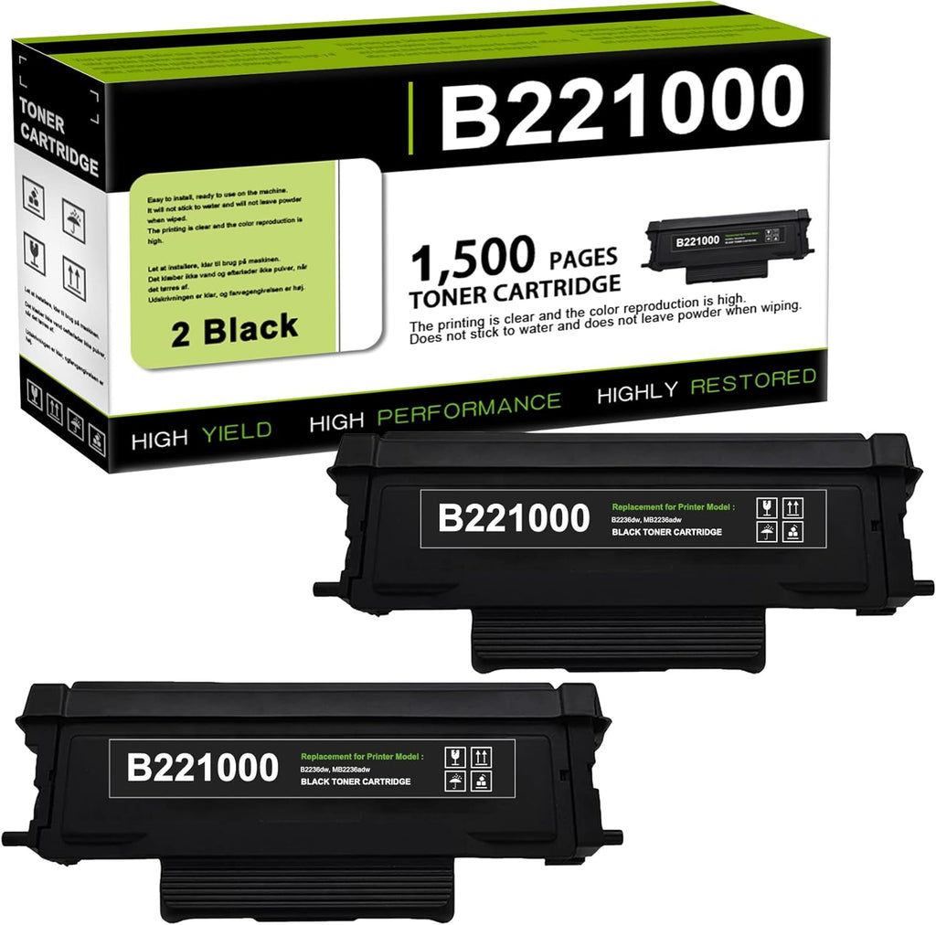 Compatible 2 Pack Toner Cartridge Replacement A320538