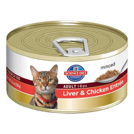 Adult Liver & Chicken Entree Canned Cat Food O25668