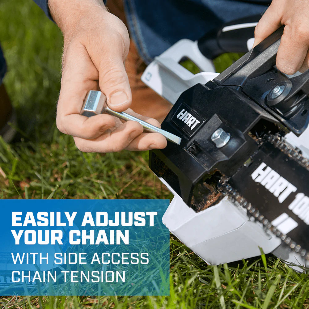 10-Inch Battery-Powered Chainsaw Kit X828