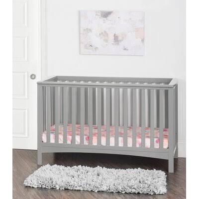 Cool Gray 4-in-1 Convertible Crib H805592