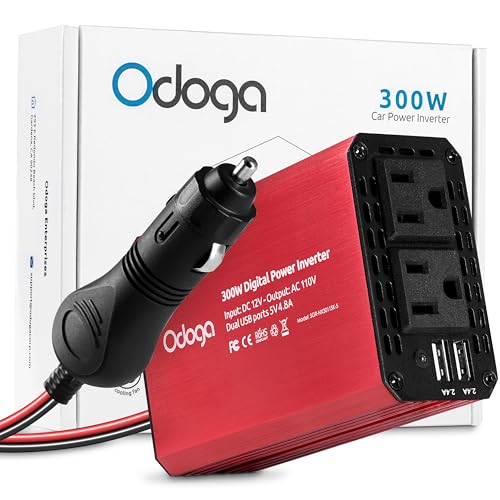 500W Car Power Inverter 12v to 110v DC to AC Converter T1332
