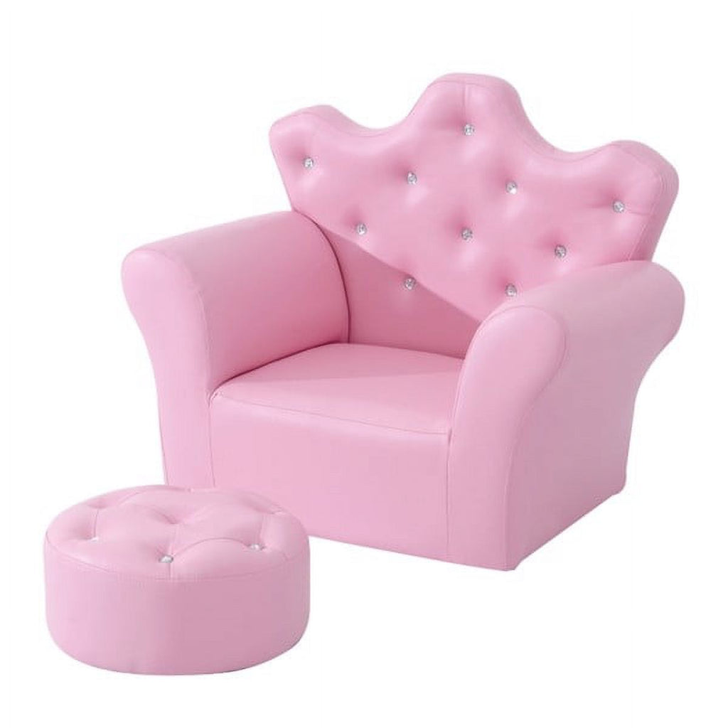 Kids Sofa Set with Footstool C997621