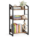 3-Tier Wood Metal Bookshelf W5925
