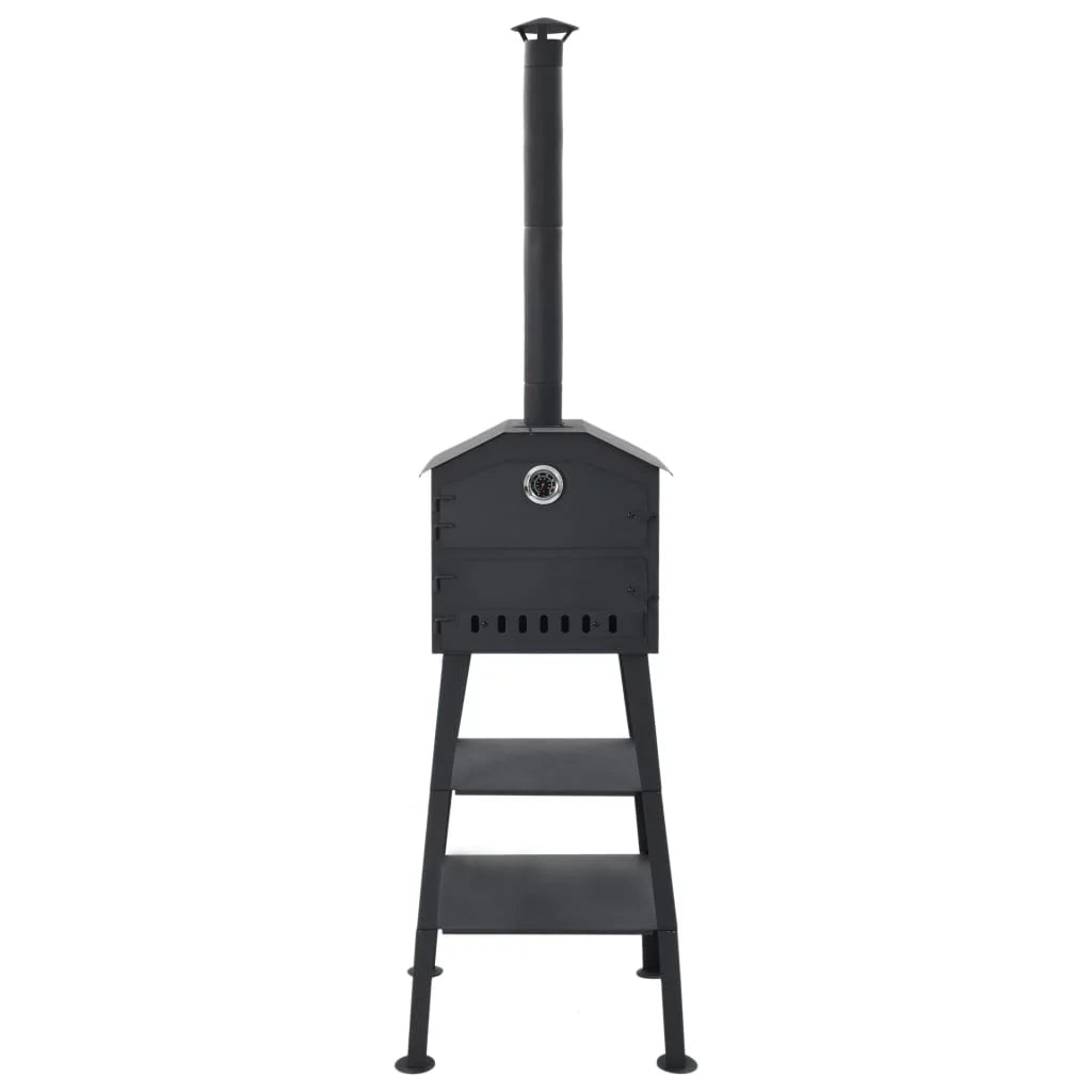Charcoal Fired Outdoor Pizza Oven with 2 Fireclay Stones M3458