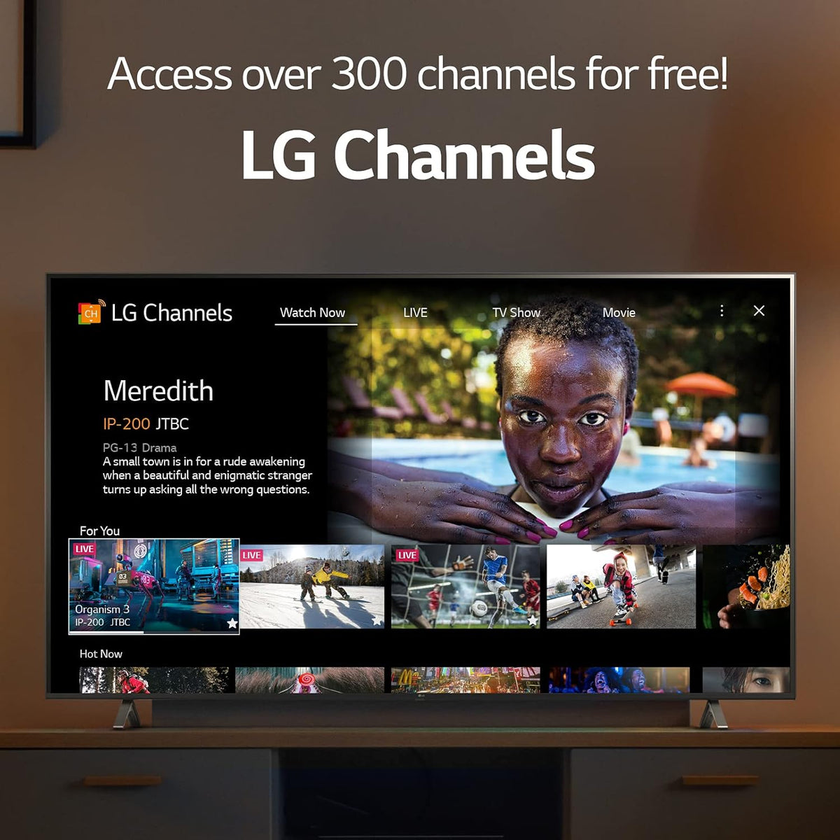 55" 4K UHD Smart TV with 60Hz Refresh Rate Q5496