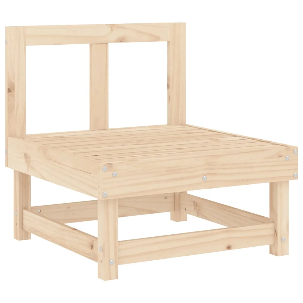 Solid Wood Pine Sofa with Cushions D991