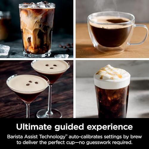 Stainless Steel Espresso Machine and Drip Coffee Maker with Integrated Coffee Grinder and Milk Frother D44176