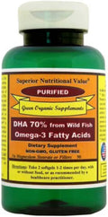 DHA 70% Omega 3 Fish Oil Pack of 1 D4067