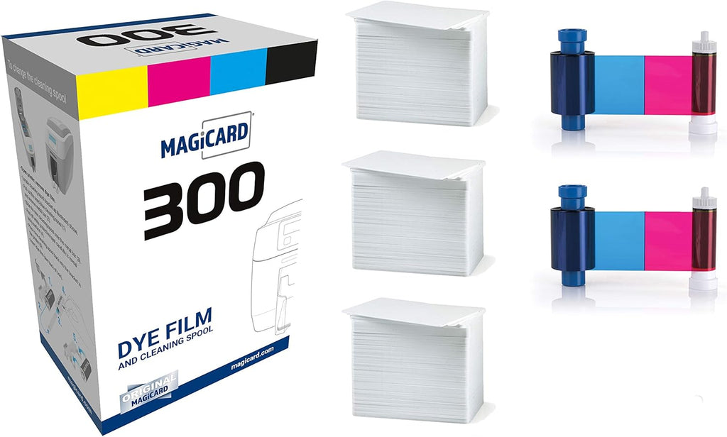 250 Prints Color Ribbon for PVC Cards V39884