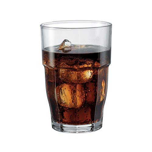 16.25 oz. Clear Stackable Cooler Glass, 6 Count O592393