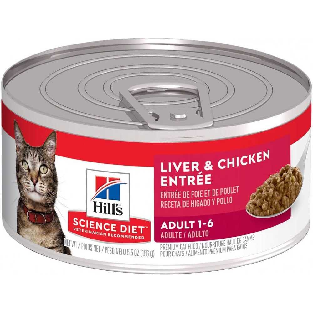 Adult Liver & Chicken Entree Canned Cat Food O25668