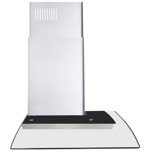 36 in. Stainless Steel Ductless Wall Mount Range Hood with Carbon Filter F838
