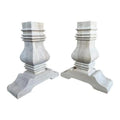16 inch Wood Pedestal Base, Pack of Two Q424066