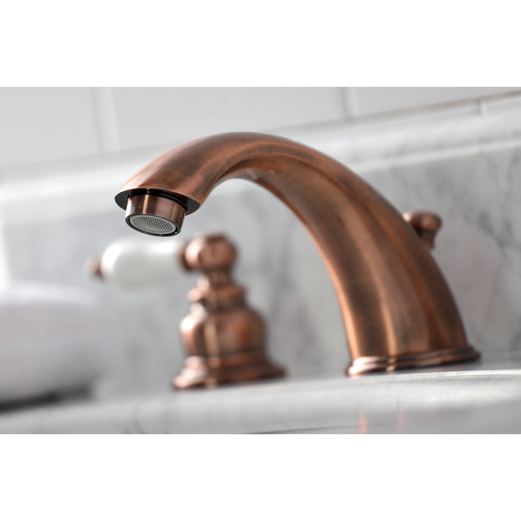 Antique Copper Widespread Bathroom Faucet R509027