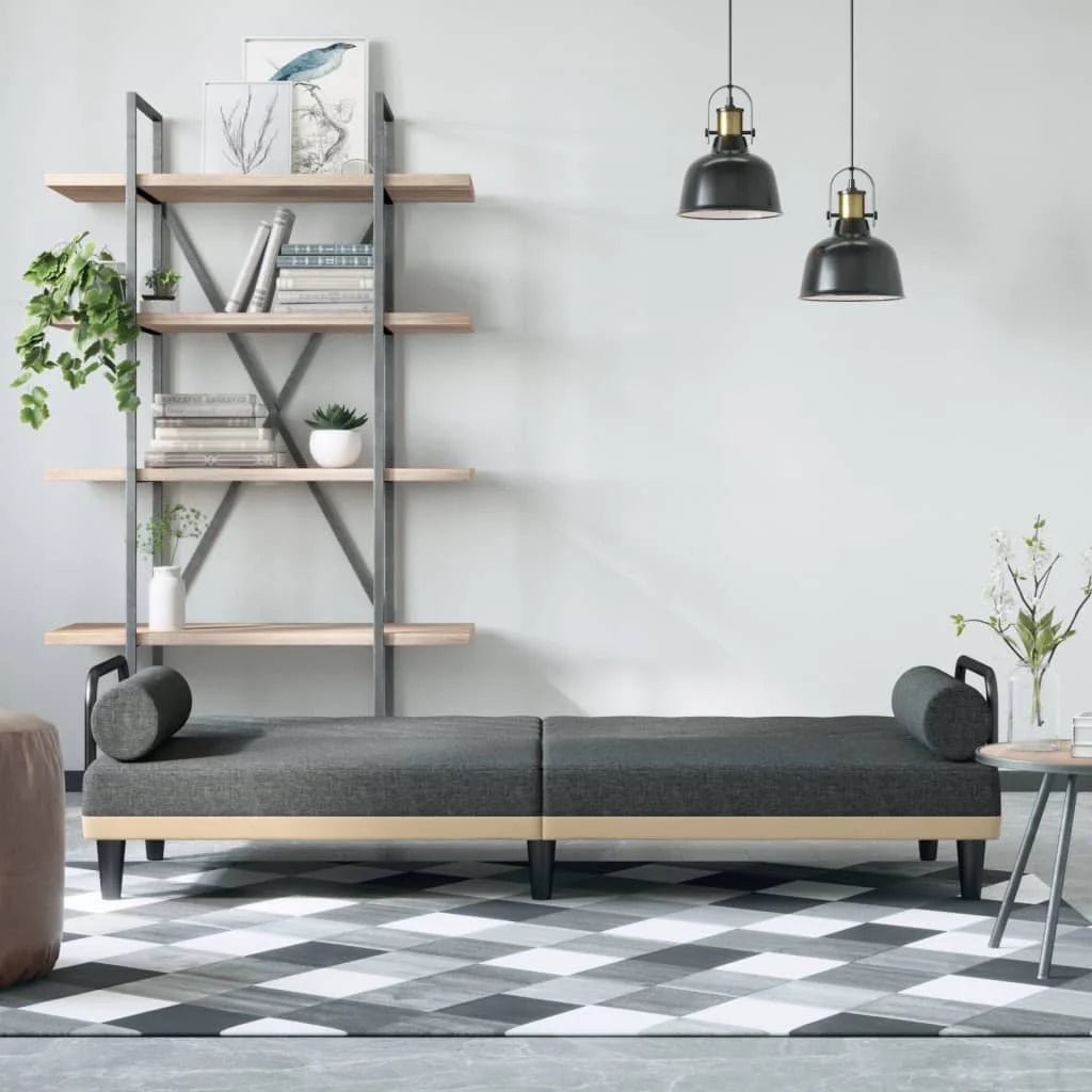 Dark Gray Fabric Sofa Bed W4305