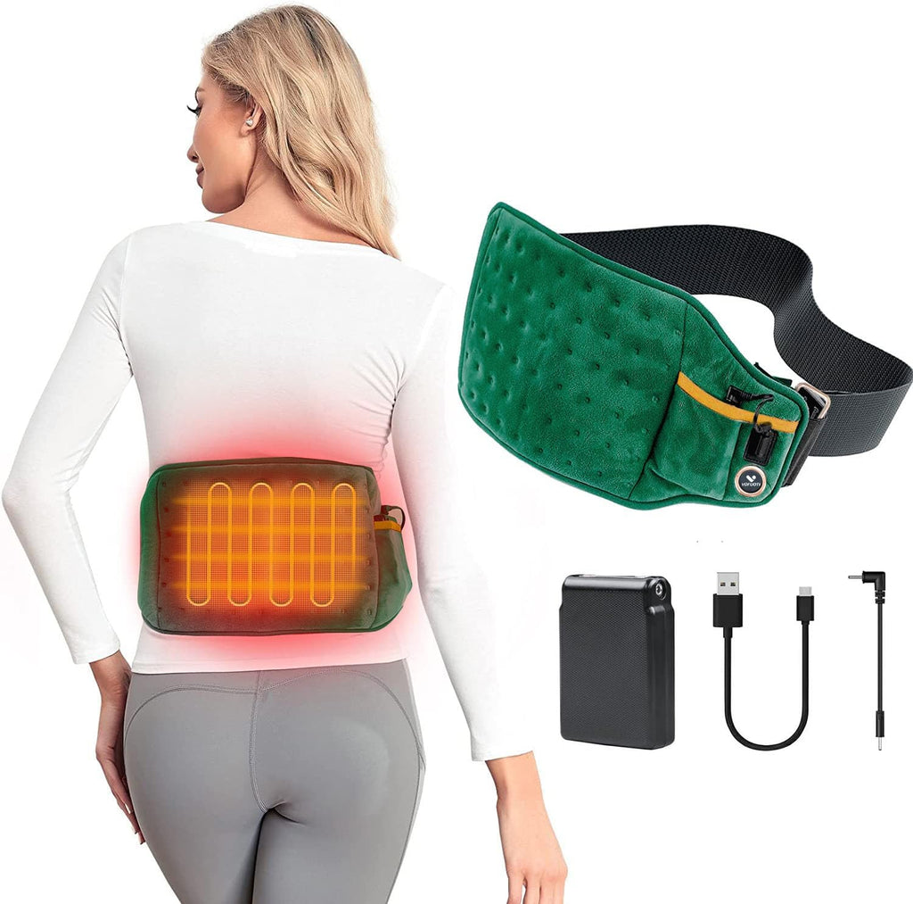 Cordless Heating Pad with Battery and 3 Heat Settings N8293