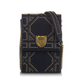 Blue Calf Leather Crossbody Bag J50116
