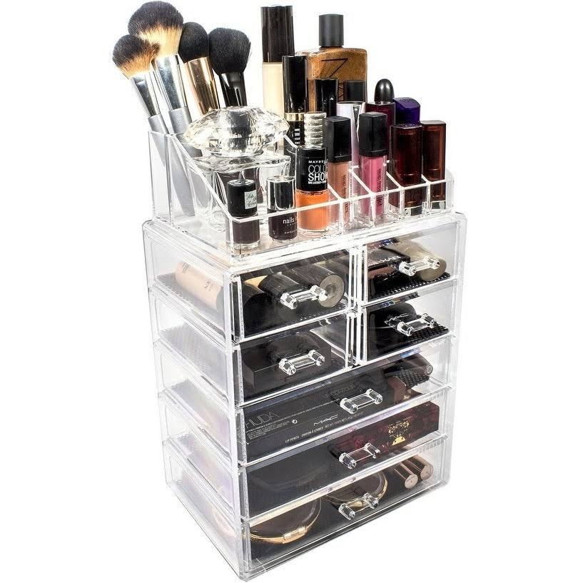 Makeup and Jewelry Storage Case Display Set B756