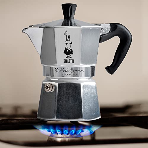 18 Cups (27 Oz - 810 Ml) Aluminium Silver Stovetop Espresso Maker G92208