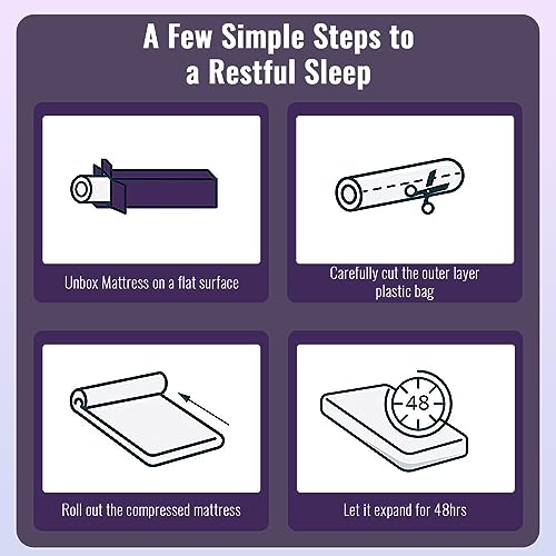 Queen 8 inch Memory Foam Mattress C4965