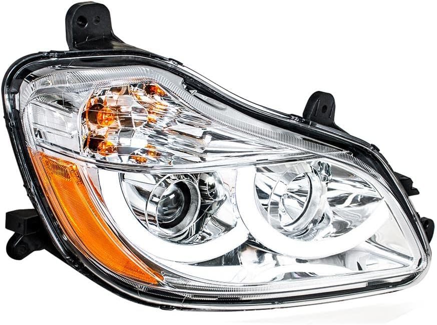 Chrome Projection Headlight with LED Position Light K3120