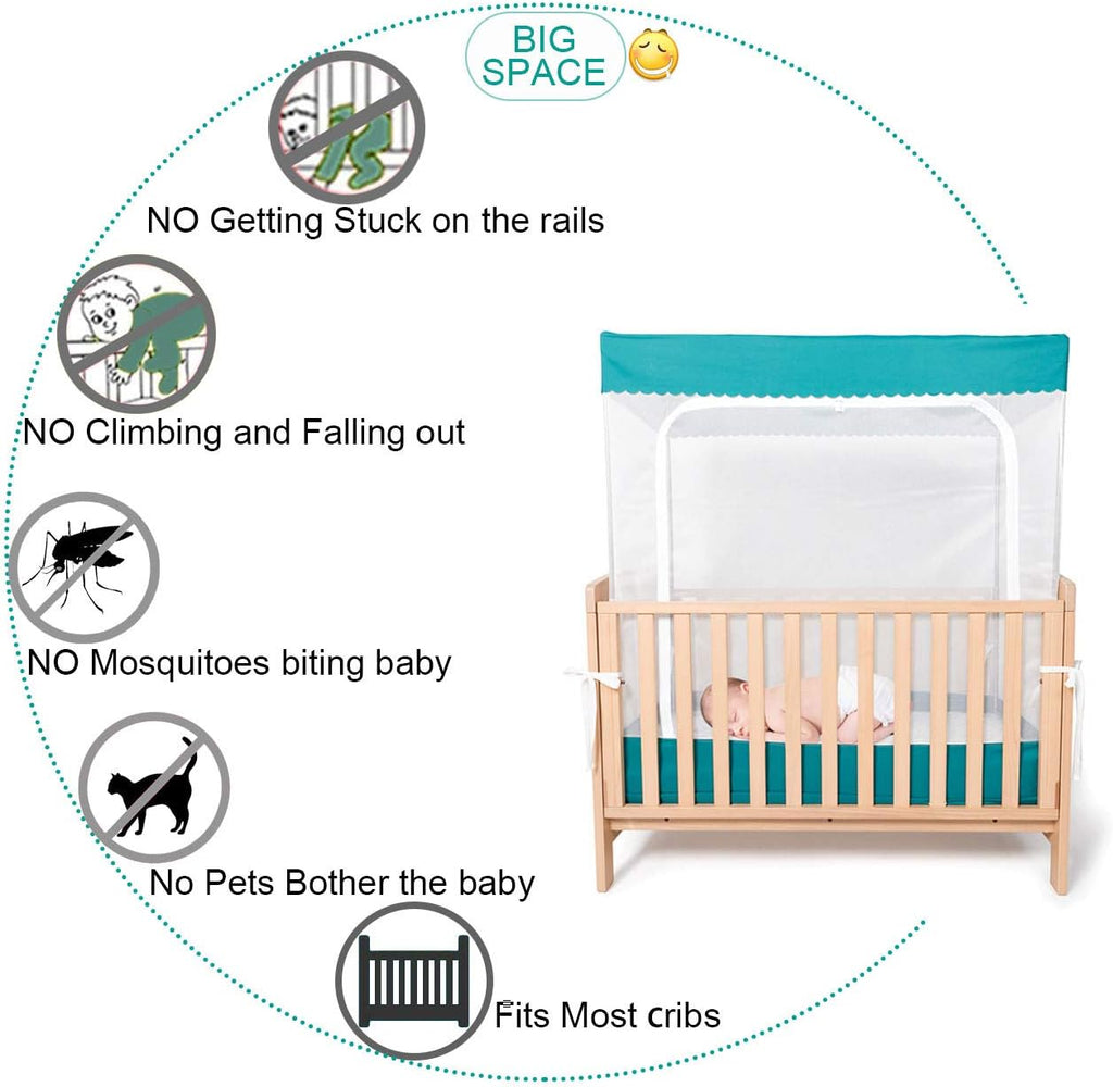 See Through Mesh Crib Safety Tent Z2337