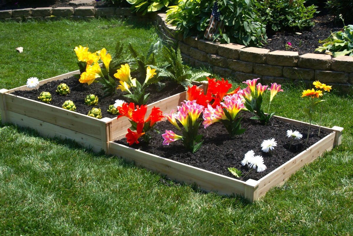 Raised Garden Bed (4ft x 8ft x 11in) Y34733