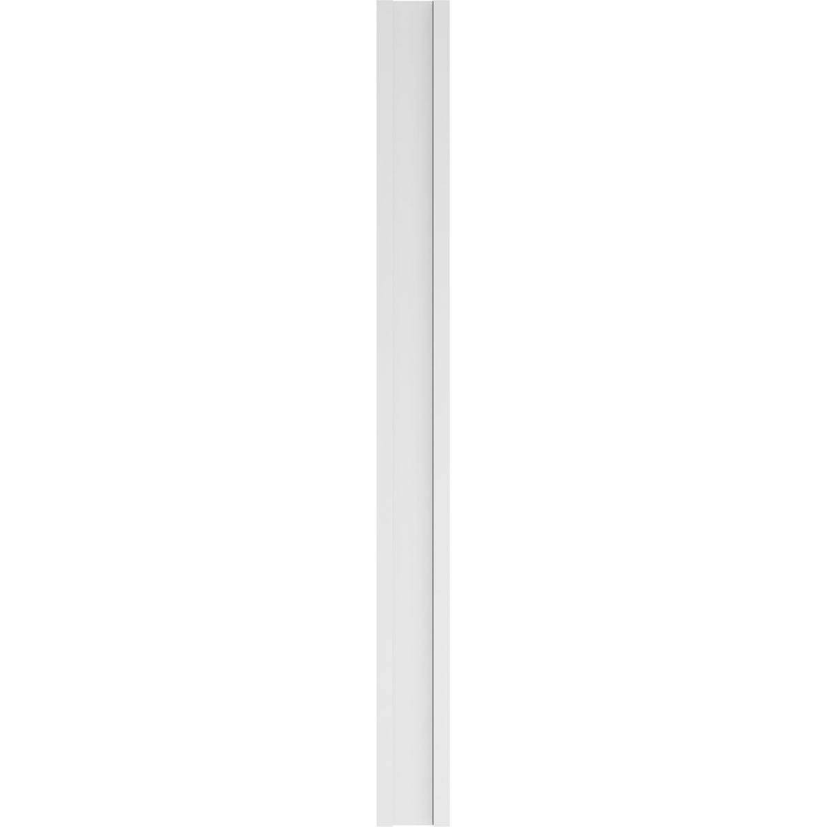 Two Equal Raised Panel PVC Pilaster with Standard Capital & Base (Pair) Y4951