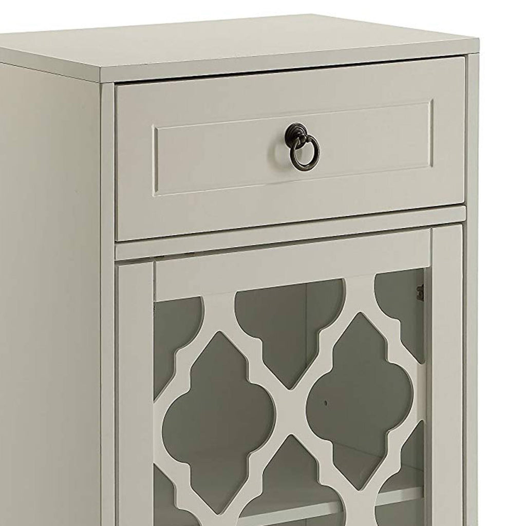 White Side Table K18394