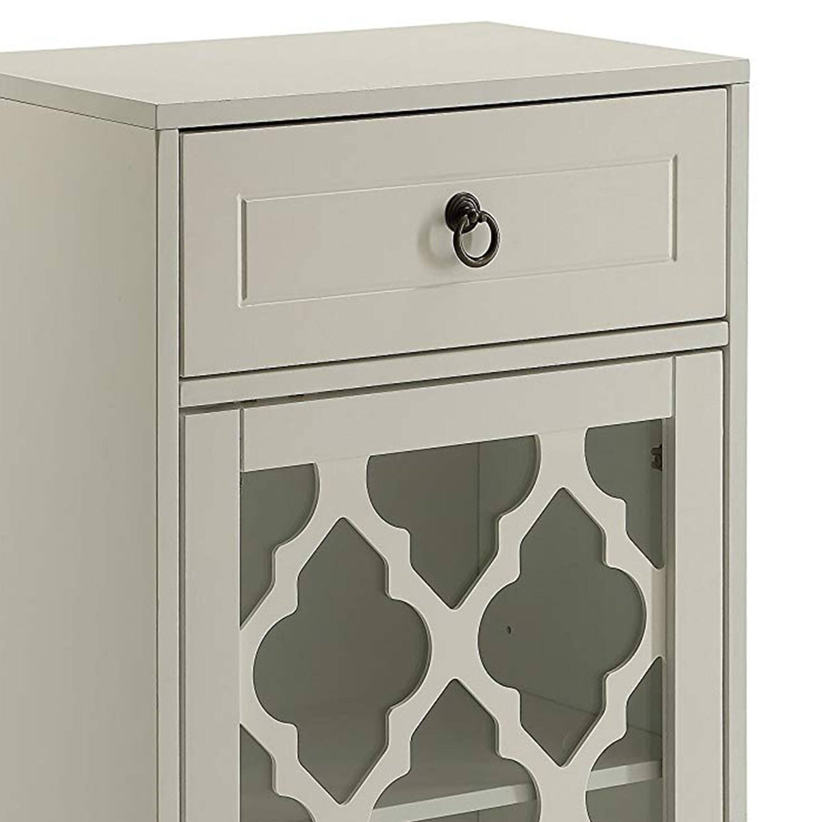 White Side Table K18394